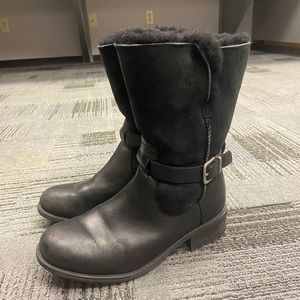 UGG Bromely Buckle Boots Size 8